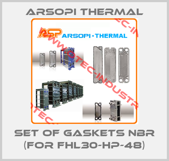Set of gaskets NBR (for FHL30-HP-48)-big