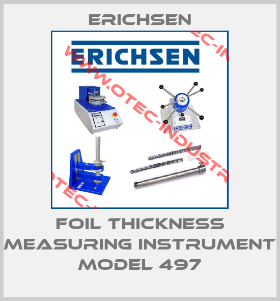 Foil Thickness Measuring Instrument Model 497-big