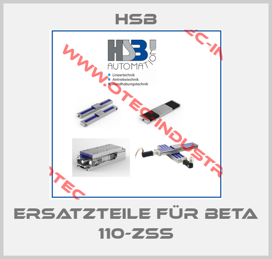 Ersatzteile für Beta 110-ZSS-big