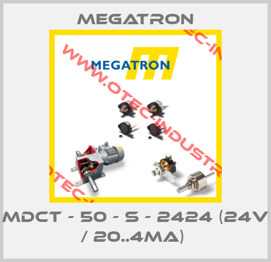 MDCT - 50 - S - 2424 (24V / 20..4mA) -big