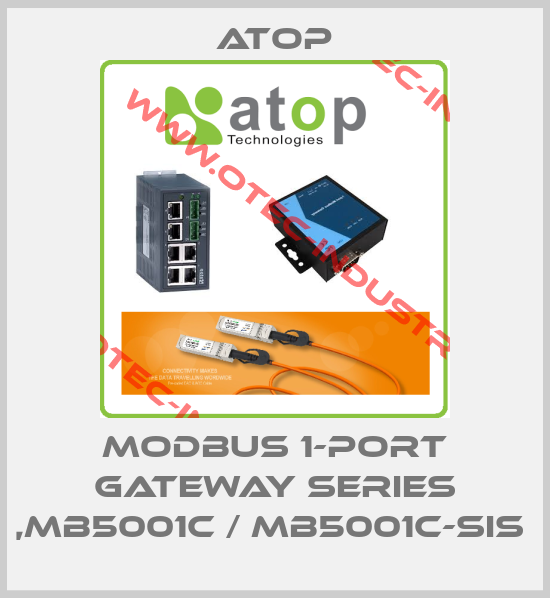 MODBUS 1-PORT GATEWAY SERIES ,MB5001C / MB5001C-SIS -big
