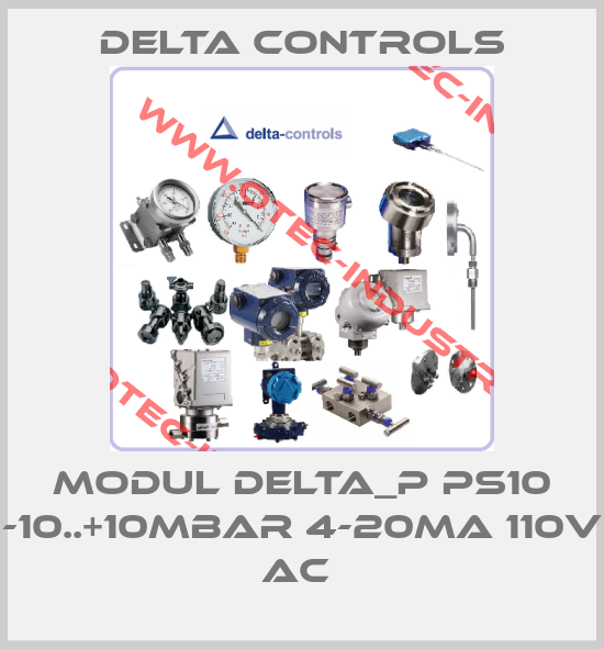 MODUL DELTA_P PS10 -10..+10MBAR 4-20MA 110V AC -big