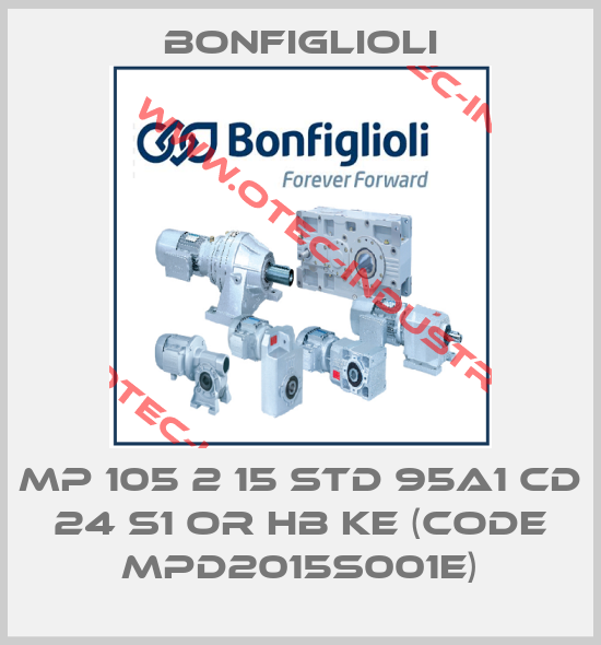 MP 105 2 15 STD 95A1 CD 24 S1 OR HB KE (CODE MPD2015S001E)-big