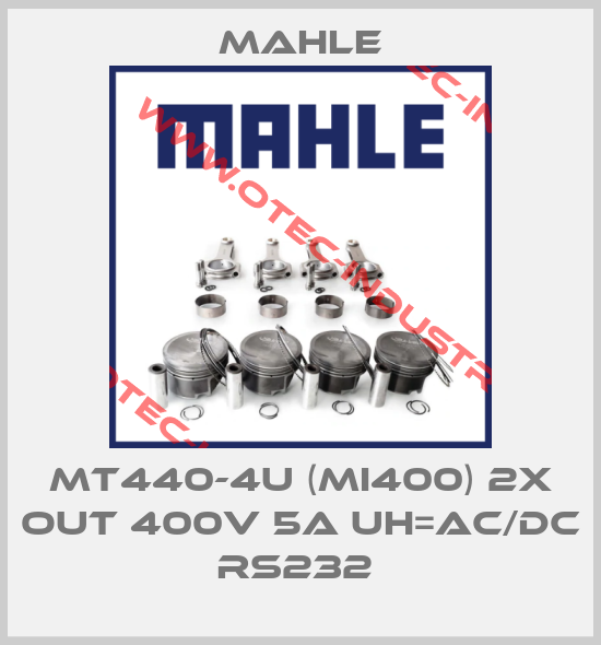 MT440-4U (MI400) 2X OUT 400V 5A UH=AC/DC RS232 -big