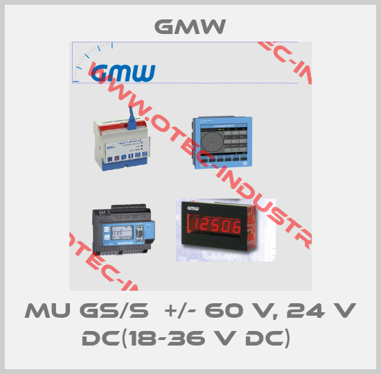 MU GS/S  +/- 60 V, 24 V DC(18-36 V DC) -big