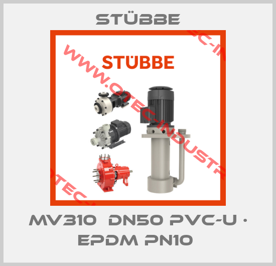 MV310  DN50 PVC-U · EPDM PN10 -big