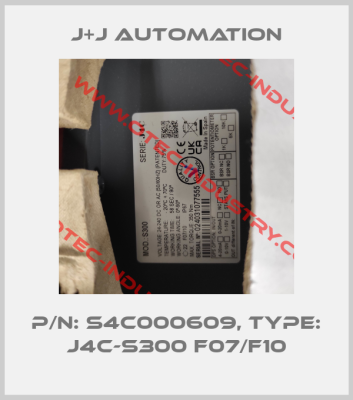 P/N: S4C000609, Type: J4C-S300 F07/F10-big