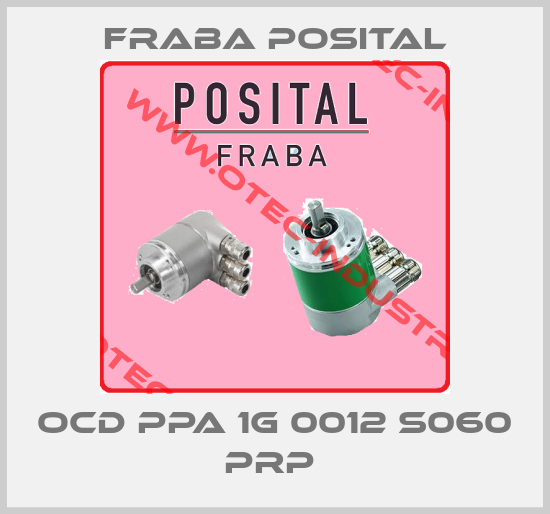 OCD PPA 1G 0012 S060 PRP -big