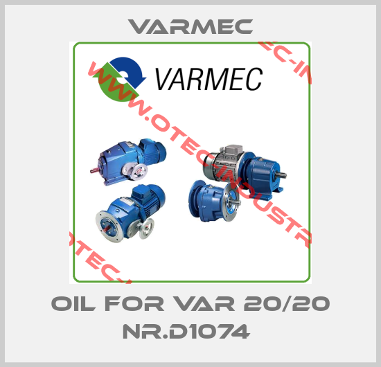 OIL FOR VAR 20/20 NR.D1074 -big