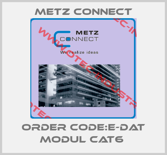 ORDER CODE:E-DAT MODUL CAT6 -big