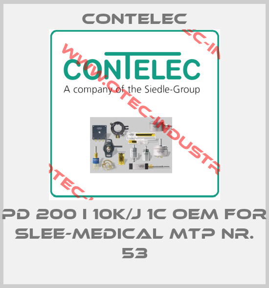 PD 200 I 10K/J 1C OEM for SLEE-MEDICAL MTP Nr. 53-big