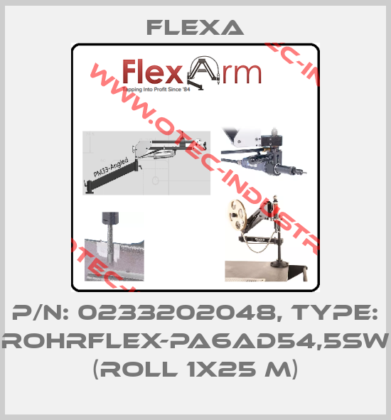 P/N: 0233202048, Type: ROHRflex-PA6AD54,5sw (roll 1x25 m)-big