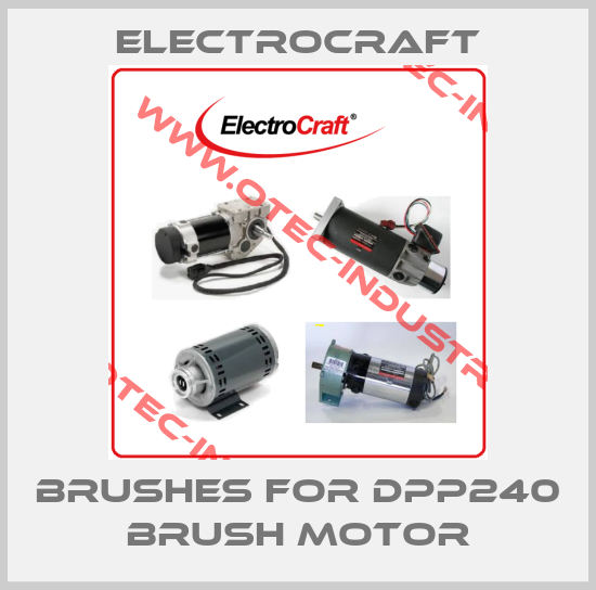 Brushes for DPP240 Brush Motor-big