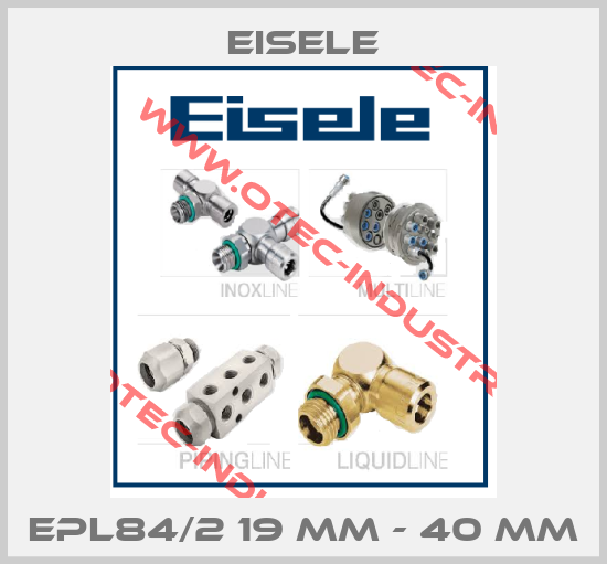 EPL84/2 19 mm - 40 mm-big