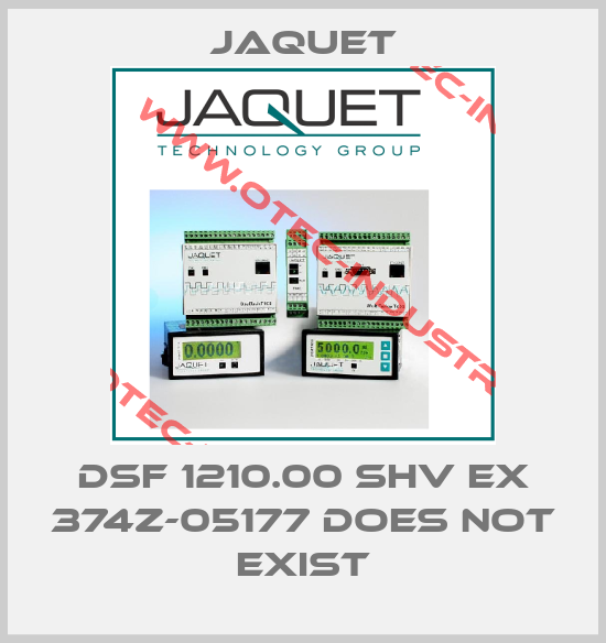 DSF 1210.00 SHV EX 374Z-05177 does not exist-big