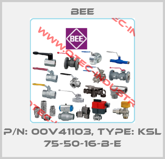P/N: 00V41103, Type: KSL 75-50-16-B-E-big