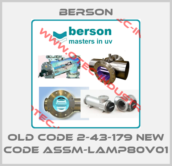 old code 2-43-179 new code ASSM-LAMP80V01-big