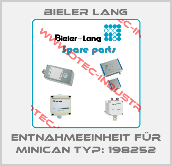 Entnahmeeinheit für Minican Typ: 198252-big