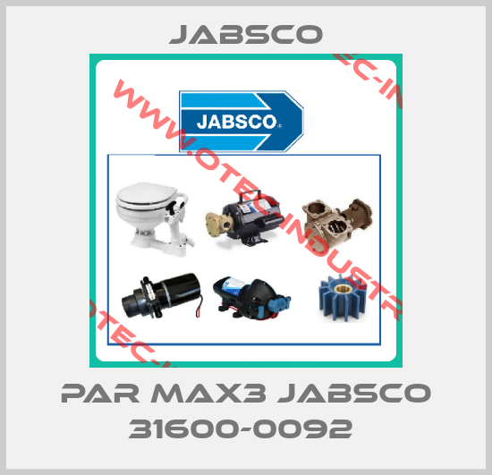 PAR MAX3 JABSCO 31600-0092 -big
