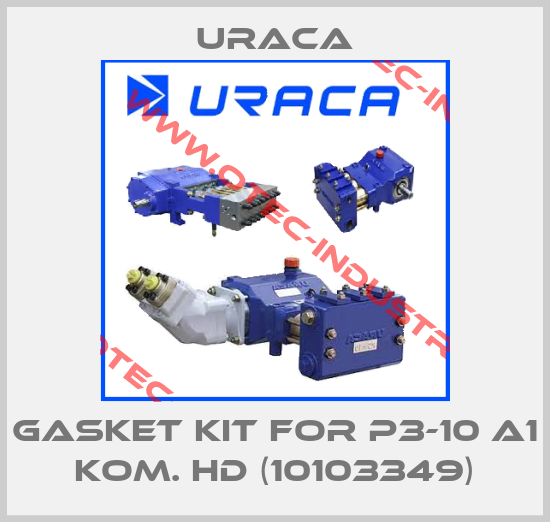 Gasket kit for P3-10 A1 KOM. HD (10103349)-big