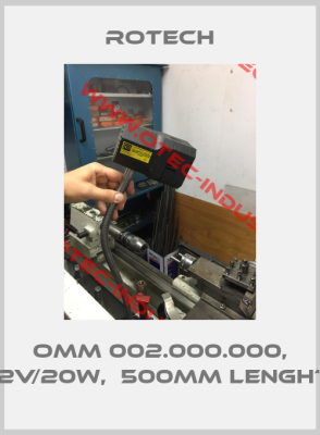 OMM 002.000.000, 12V/20W,  500mm lenght-big