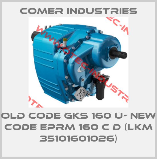 old code GKS 160 U- new code EPRM 160 C D (LKM 35101601026)-big