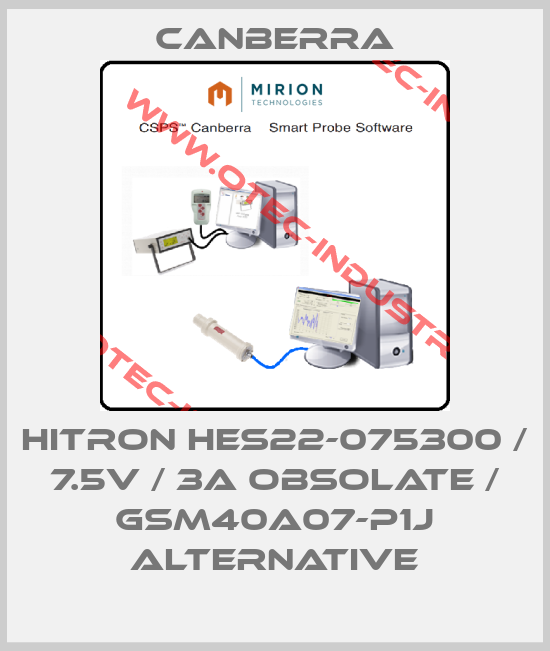 Hitron HES22-075300 / 7.5V / 3A obsolate / GSM40A07-P1J alternative-big