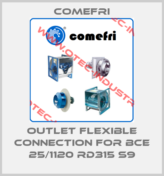 Outlet flexible connection for BCE 25/1120 RD315 S9-big