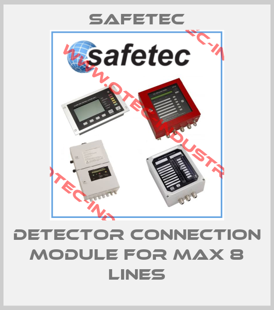 Detector connection module for max 8 lines-big
