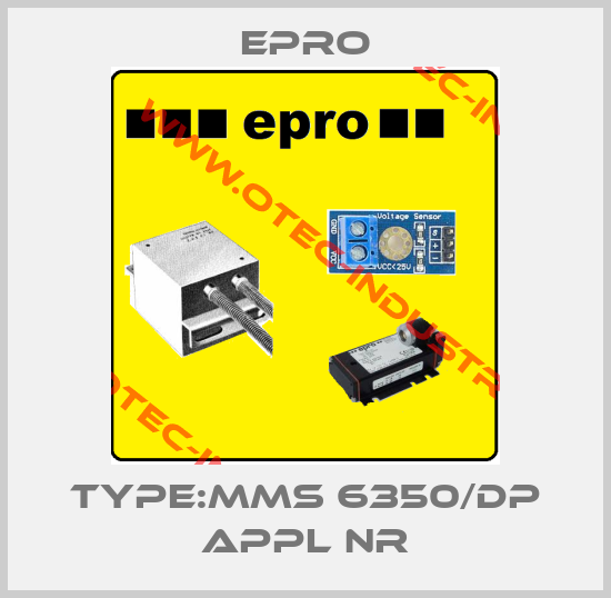 Type:MMS 6350/DP APPL NR-big