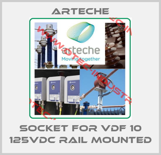 socket for VDF 10 125vdc rail mounted-big