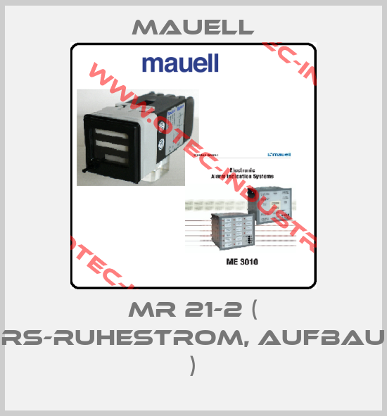 MR 21-2 ( RS-Ruhestrom, Aufbau )-big