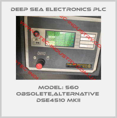 Model: 560 obsolete,alternative  DSE4510 MKII-big