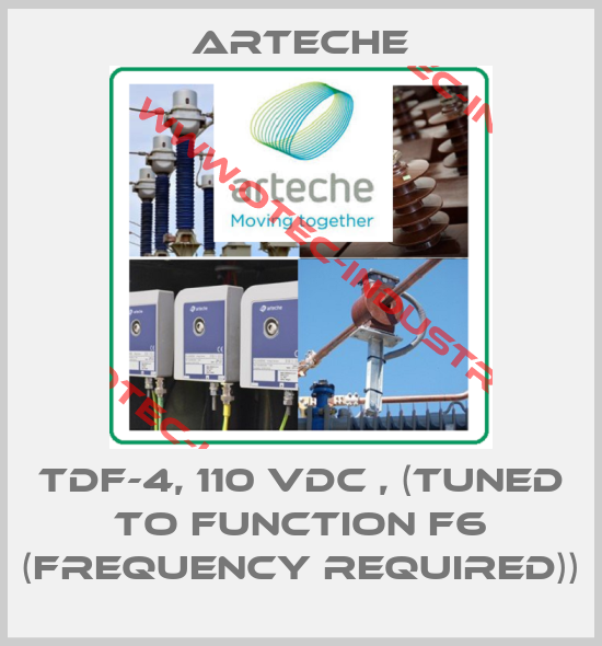 TDF-4, 110 VDC , (tuned to function F6 (frequency required))-big