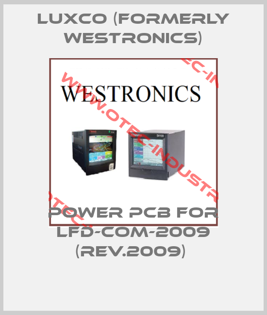 POWER PCB FOR LFD-COM-2009 (REV.2009) -big