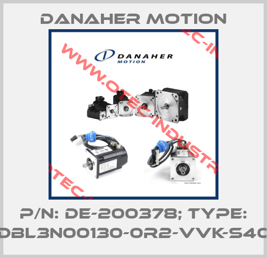 P/N: DE-200378; Type: DBL3N00130-0R2-VVK-S40-big
