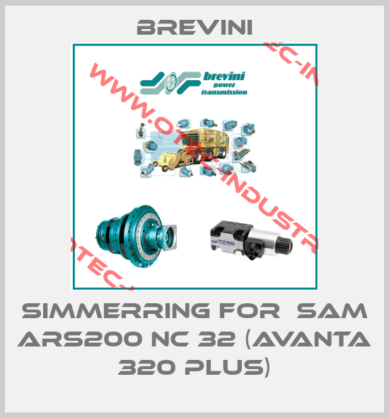 simmerring for  SAM ARS200 NC 32 (AVANTA 320 plus)-big