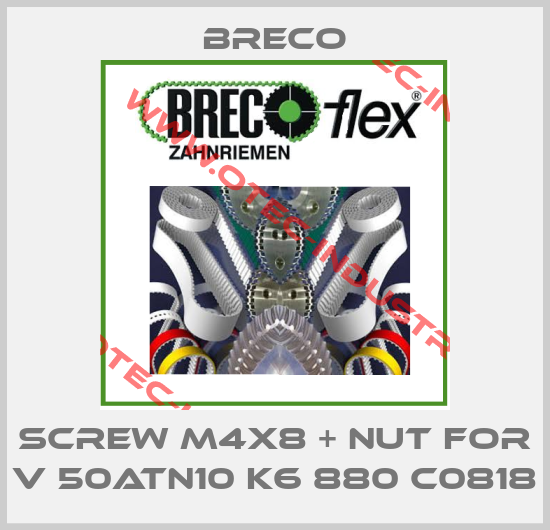 Screw M4x8 + nut For V 50ATN10 K6 880 C0818-big