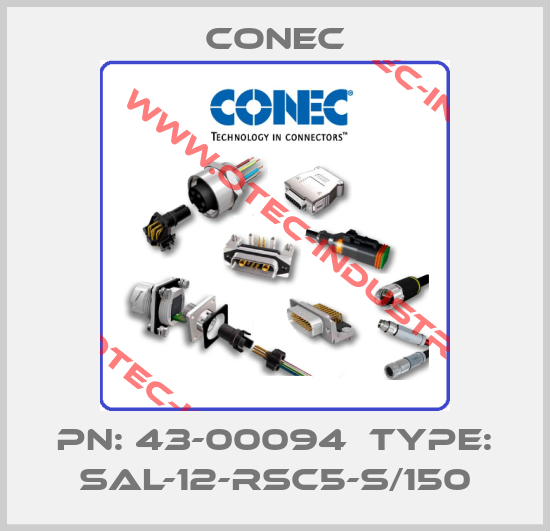 PN: 43-00094  Type: SAL-12-RSC5-S/150-big
