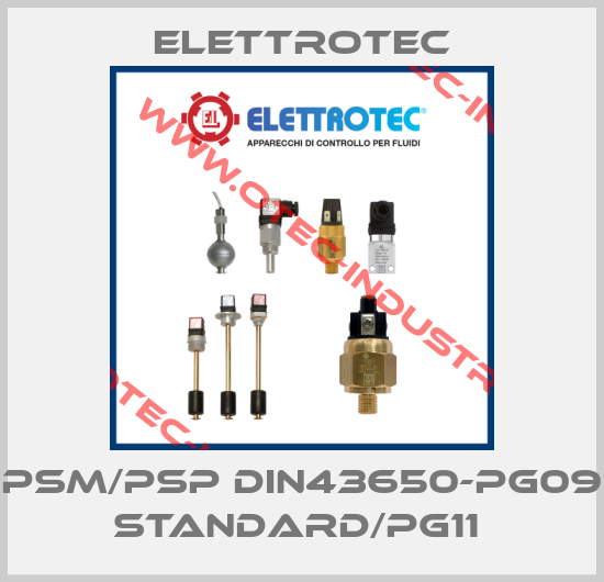 PSM/PSP DIN43650-PG09 STANDARD/PG11 -big