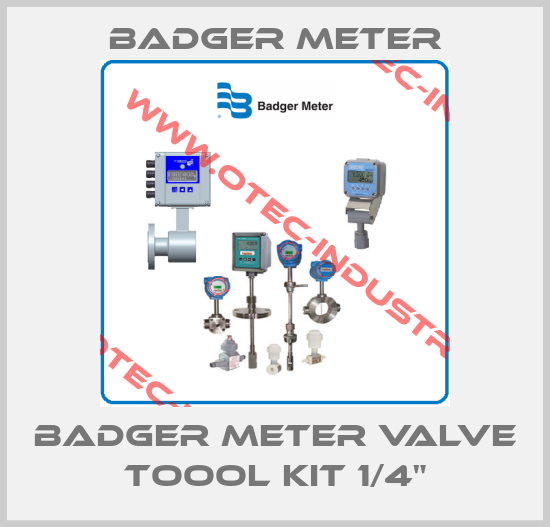 Badger Meter Valve Toool Kit 1/4"-big