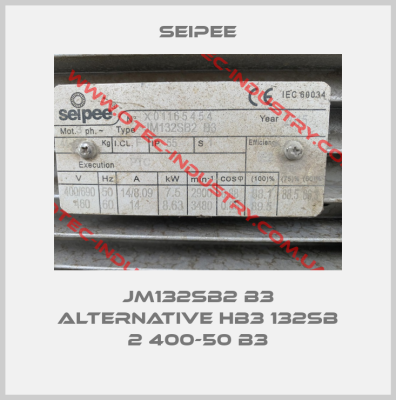 JM132SB2 B3 ALTERNATIVE HB3 132SB 2 400-50 B3-big