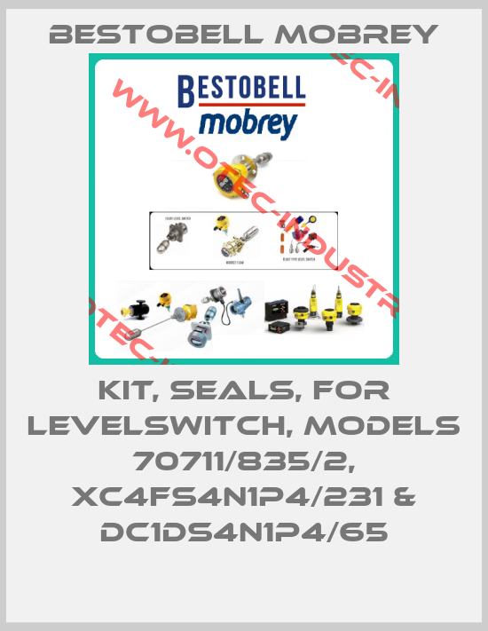 Kit, SEALS, FOR LEVELSWITCH, MODELS 70711/835/2, XC4FS4N1P4/231 & DC1DS4N1P4/65-big