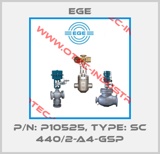 p/n: P10525, Type: SC 440/2-A4-GSP-big