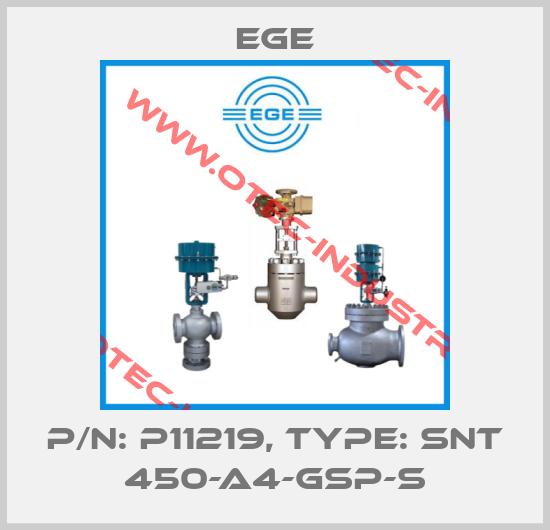 p/n: P11219, Type: SNT 450-A4-GSP-S-big