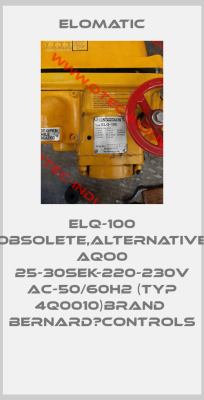 ELQ-100 obsolete,alternative AQO0 25-30sek-220-230V AC-50/60H2 (Typ 4Q0010)brand  Bernard	controls-big