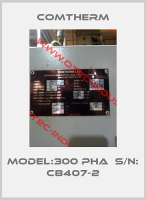 Model:300 PHA  S/N: C8407-2-big