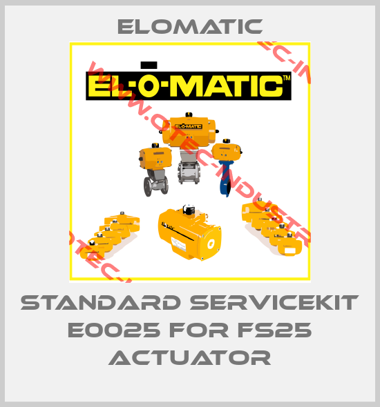 STANDARD SERVICEKIT E0025 for FS25 Actuator-big