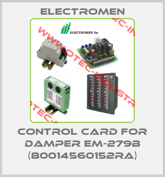 CONTROL CARD for damper EM-279B (80014560152RA)-big