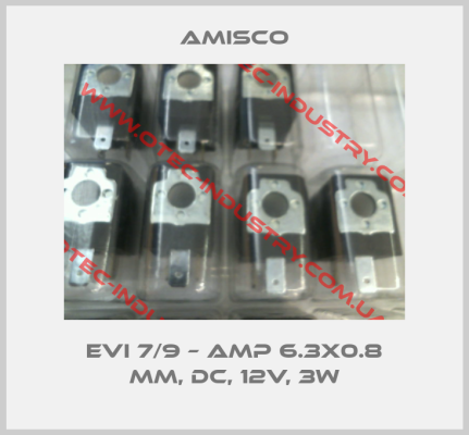 EVI 7/9 – AMP 6.3x0.8 mm, DC, 12V, 3W-big